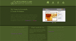 Desktop Screenshot of bullfroglabs.net
